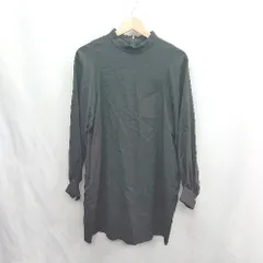 ◇ ⊂ JOURNAL STANDARD NEU 長袖 ひざ丈 ワンピース サイズ36 ブラック レディース E  【1412260036702】