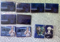 ヒプマイ 碧棺左馬刻 スクエア缶バッジ10点 ローソン 初期缶