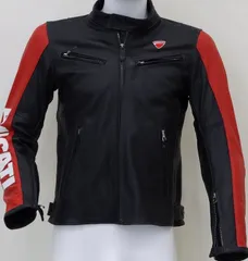 Ducati ブラックレザージャケット サイズ52 Motorcycle Leather Jackets - Ducati Official Shop