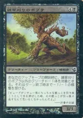 【中古】マジックザギャザリング 83/150[C]：【MOR】【FOIL】雑草刈りのポプラ/Weed-Pruner Poplar