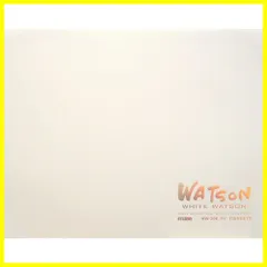 中古 ホワイト 300ｇ F4 15枚入り ホワイトワトソンブロック HW-304 水彩紙 F4 ミューズ 即納
