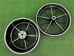 ブレイクアウト純正アルミホイールタイヤセット 聖夜様専用】2023年ハーレーブレイクアウト純正ホイール前後フル