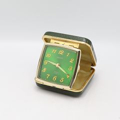 レトロ スペースエイジ Silicon Clock 東京時計 4JEWELS 緑 - メルカリ