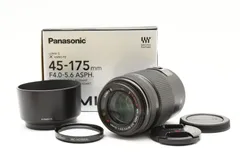 2時間限定価格【ほぼ未使用】LUMIX G VARIO 45-175mmレンズ 新品)Panasonic (パナソニック) LUMIX G X VARIO PZ 45-175mm F4