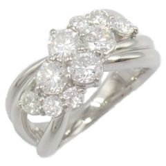 ジュエリー JEWELRY リング・指輪 ダイヤモンド リング ﾀﾞｲﾔ 12.7g #11 Pt900プラチナ ダイヤモンド リング レディース Used A