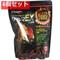 バスフラワー ゲルマEX 入浴剤 600g入 6個セット まとめ売り