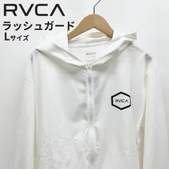 RVCA ルーカ ラッシュガード フーディー ジップアップ 長袖 マリンスポーツ ： n25-140