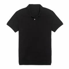  ジェイクルー J.Crew メンズ Men's 半袖 ポロシャツ Untucked-fit Flex Piqué Polo Shirt ブラック Blackのサムネイル