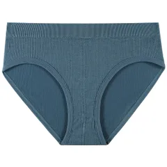 ショーツ レディース 下着 スタンダード スポーツ 運動 伸縮性よい ヨガ パンティー フィット オシャレ L マリンブルー