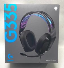 【ジャンク品】 Logicool G ゲーミングヘッドセット G335 ゲーミング ヘッドセット G335BK A0718 0830ML004 0120240828100732