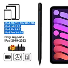 Apple Pencil用 タッチペン 2022 2021 2020 2019 2018 ブラックブラックP_4