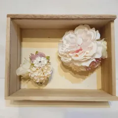 8 親子コサージュ2点セット！お花のブローチ！母と娘！ギフト・プレゼント・箱入り