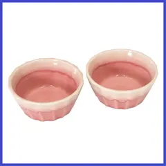  キャッスルエンタープライズ(Castle Enterprise) 【業務用 セット】美濃焼 和風カフェシリーズ 万葉 小鉢 ピンク 2個組