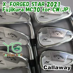アイアン キャロウェイ X-FORGED STAR 2021/Fujikura MC70 for CW(JP) /R/0[136265]