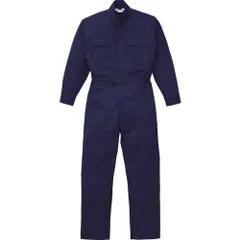 ＡＵＴＯ−ＢＩ　防炎つなぎ服　ネイビー　５Ｌサイズ