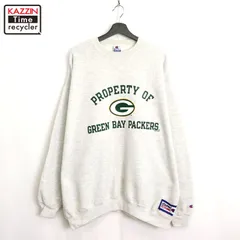 90s USA製 NFL vintage Champion グリーンベイ・パッカーズ スウェット トレーナー メンズ 表記XXLサイズ