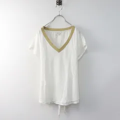 【値下げ】サブストリート sabstreet Charli コットン ウエストリボン フレンチスリーブ カットソー ブラウス XS/ホワイト シャツ【2400013939515】のサムネイル