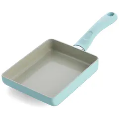 【 新品 未開封 】 グリーンパン アースカラー エッグパン ミントグリーン CC005422-001 未使用 送料無料のサムネイル