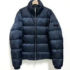DIOR ダウンジャケット/サイズ42/未使用 スタイリッシュ♪】Dior☆オブリーク ダウンジャケット (Dior