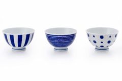 【人気商品】飯碗 お茶碗 食器 セット 茶碗 3個 indigo 西海陶器(Saikaitoki) 藍玉軽量飯碗(3柄組)