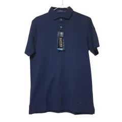 新品 M 95 ダニエル・クレミウ スーピマコットン クールマックス ポロTシャツ ネイビー