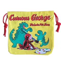 おさるのジョージ／ジョージ／ミニ巾着袋／キャラクター／アメリカン雑貨／巾着