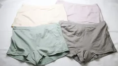 大特価まとめ売り! 新品タグ付 【４枚セット ワコール ナチュレクチュール　高級オーガニックコットン１００％ ショーツ Wacoal L 型番：PNC591 カラー：IV/SG/GY/GR】