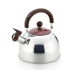 【引き取りに来れる方限定】ヨシカワ ショコラ笛吹きケトル ポット やかん ブラウン 1.8L SJ2433