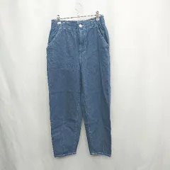 ◇ Θ repipi armario レピピアルマリオ キッズ 子供服 ウエストゴム入り デニムパンツ サイズL ブルー 女の子 E  【1502030015119】