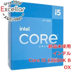 Intel　コアi5 12600K  新品未使用未開封送料込 Intel 〔中古〕インテル® Core™ i5 12600K プロセッサー 〔3.7