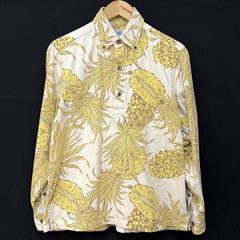 45R 度甘平ホウセンカプリントの四角シャツ - メルカリ