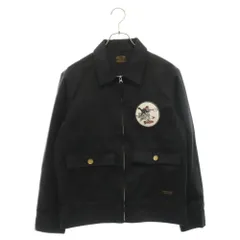 NEIGHBORHOOD (ネイバーフッド) 13SS SUNOCO/EC-JKT 131SPNH-JKM01 ワッペンプリントワークジャケット ブラックのサムネイル
