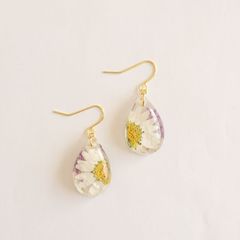 Sale☆ No.5 ハンドメイド ピアス レジン