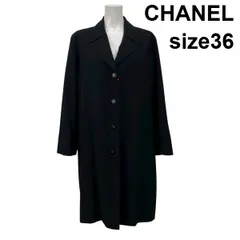 【美品】CHANEL シルク ワッフルロングコート 42 フランス製 最高級 美品】CHANEL シルク ワッフルロングコート 42 フランス製 最高級