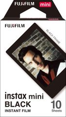 富士フイルム(FUJIFILM) インスタントカメラ チェキ用フィルム 10枚入 ブラック INSTAX MINI BLACK FRAME WW 1