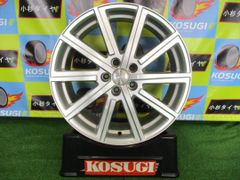 アフロディーテ　7J-17　5H100　+48　カローラスポーツ　スバルＸＶ　プリウスなど　中古ホイール　4本　【Y67　大和店】