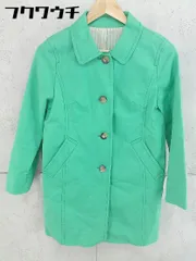 ◇ NOLLEY'S ノーリーズ 長袖 ステンカラーコート サイズ36 グリーン レディース 【中古】 【1102040010762】