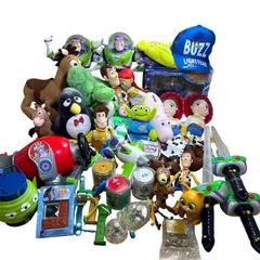 ★ トイストーリー グッズ  25点 まとめ商品 トーキングフィギュア、おもちゃ、マスコットキーチェーン など ジャンク品 6.30kg
