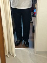 DOCKERS ドッカーズ Levi's リーバイス チノパン ツータックチノ メンズパンツ 綿パンツ カジュアルパンツ ネイビー W34L30 A-653
