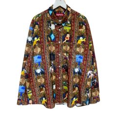 Supreme 国内正規 23AW 23FW Hardcore Printed Corduroy Shirt 