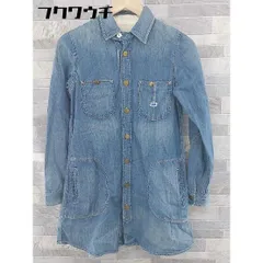 ◇ ◎ URBAN RESEARCH ROSSO × Lee 長袖 ミニ デニム シャツ ワンピース サイズS インディゴ レディース 【中古】 【1104150002033】