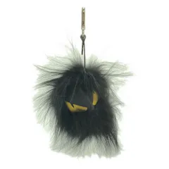 【美品】  FENDI / フェンディ | バッグバグズ モンスター チャーム | ブラック / イエロー | レディース