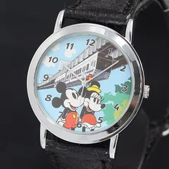 QZ 保/箱付 ディズニーストア ミッキーマウス 309/500 V821-0240 キャラクター文字盤 レディース腕時計 KRK 2000000 NSK