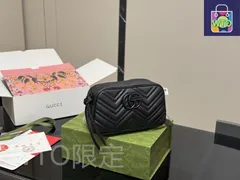 【今日特価】Gucci GG Marmont Camera Bag - グッチ GG マルモン カメラバッグ-WTO輸入1