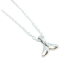 【数量限定】アクセサリー ハワイアン クジラ ネックレス ホエールテール 尾 幸運の象徴