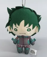 【中古】ぬいぐるみマスコット・ぬいぐるみバッジ 緑谷出久 にとたん ボールチェーン付ぬいぐるみ 「僕のヒーローアカデミア THE MOVIE ワールド ヒーローズ ミッション」 TOHO animation STORE限定