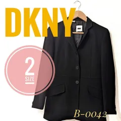 【美品✨】DKNY　ダナキャランニューヨーク　ブラック　アウター　コート　秋物