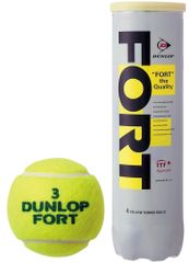 DUNLOP(ダンロップ) プレッシャーライズド テニスボール FORT(フォート)4球入 1缶