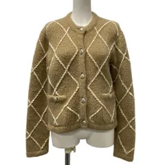 極美品 CHANEL シャネル coco neigeココネージュ カーディガン 極美品 CHANEL シャネル coco neigeココネージュ カーディガン