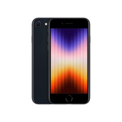 ★新品未開封★iPhone 第3世代 64GB ミッドナイト/アメリカ版シムフリー/極薄ケース＆ブルーライトカットフィルム付き　SE3-229